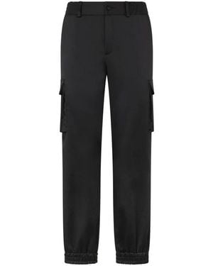 Philipp Plein Straight Pants - Black