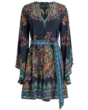Etro Short Dresses - Blue