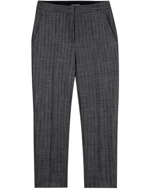 Luisa Cerano Cropped Trousers - Grey