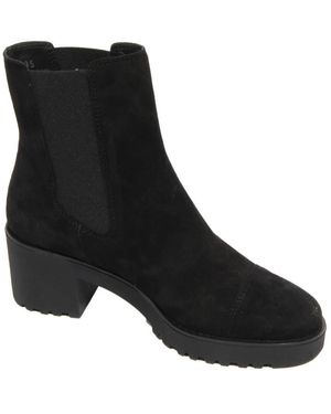 Hogan Wildleder Chelsea Boots Made - Schwarz