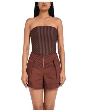 Patrizia Pepe Sleeveless Tops - Purple