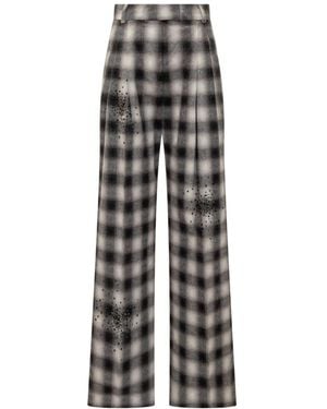 Des Phemmes Wide Trousers - Gris