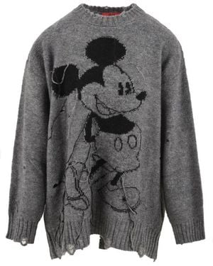 Aniye By Round-Neck Knitwear - Grey