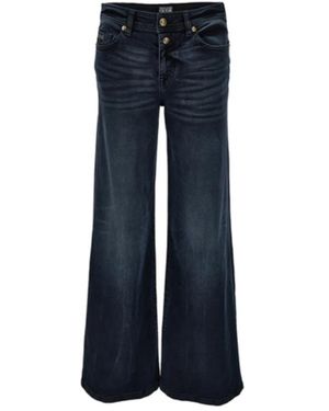 Versace Wide Jeans - Azul