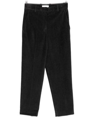 Circolo 1901 Broeken ,Blauw ,Katoen Katoenen Corduroy Broek - Zwart