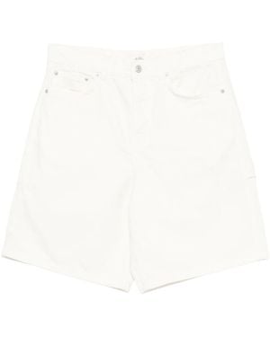 Les Deux Denim Shorts - White