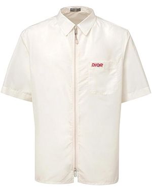 Dior Short Sleeve Shirts - White