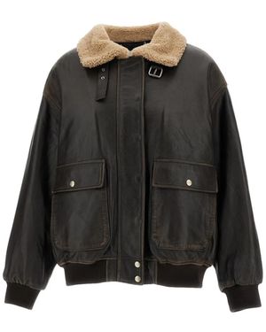 Halfboy Bomber Jackets - Nero