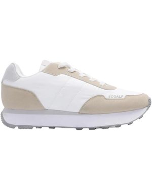 Ecoalf Schoenen ,Wit ,Polyester Polyester Sneakers Mika Wit