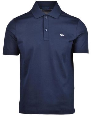 Paul & Shark Tops ,Blauw ,Katoen Polo