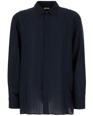 Saint Laurent Stylische Hemden Für Männer Und Frauen - Blau