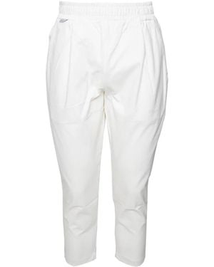 FAMILY FIRST Slim-Fit Pants - White