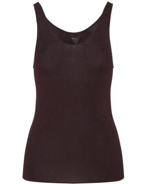 Frankie Shop Sleeveless Tops - Brown