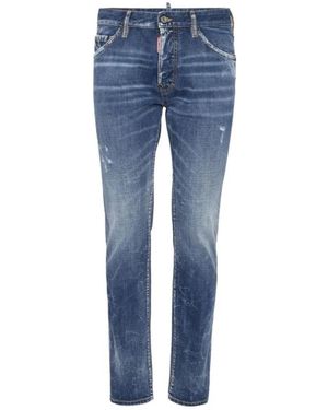 DSquared² Jeans ,Blauw ,Denim Denim Herenbroek
