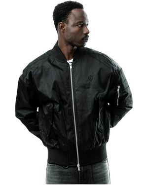 Marcelo Burlon Bomber Jackets - Noir