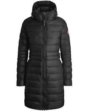 Canada Goose Jassen ,Zwart ,Nylon Cypress Hooded Jacket