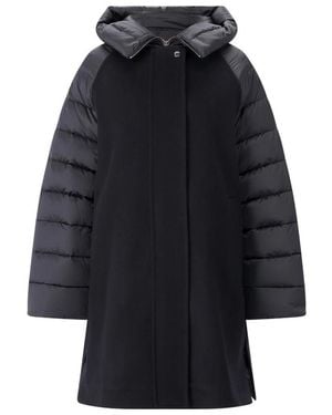 Moorer Halflange Jas - Blauw
