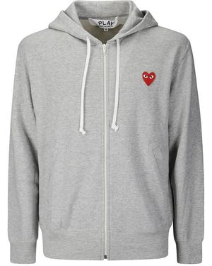 COMME DES GARÇONS PLAY Zip-Throughs - Grey