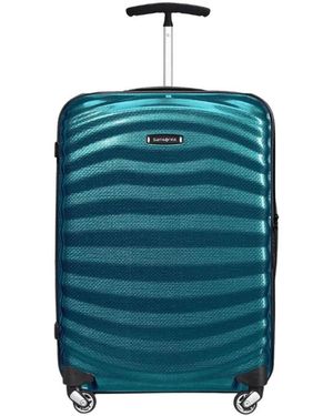 Samsonite Lite-Shock Grote Koffer - Blauw