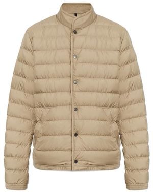 Moncler Jassen ,Katoen Clorin Korte Donsjas - Naturel