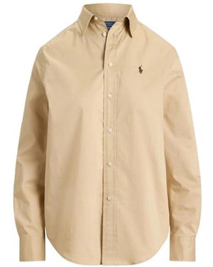 Ralph Lauren Point Collar Shirt - Naturel