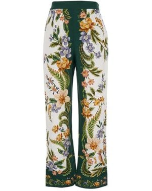 FARM Rio Wide Trousers - Green
