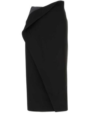Jil Sander Midi Skirts - Black