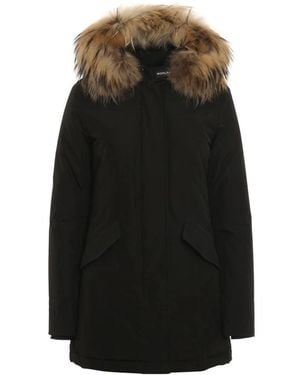 Woolrich Arctic Raccoon Parka - Zwart