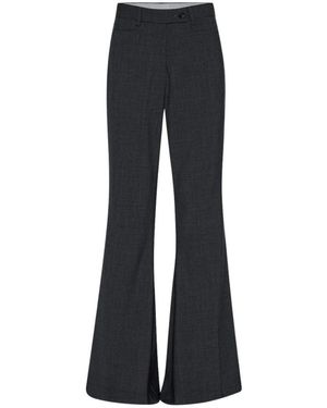 REMAIN Birger Christensen Wide Trousers - Blue