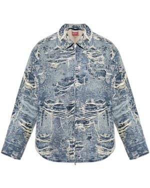 DIESEL Denim Jackets - Blue