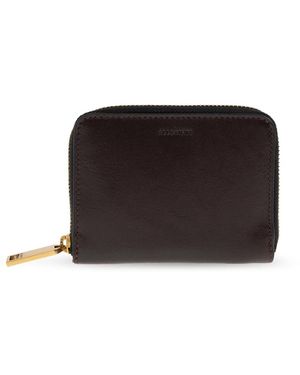 AllSaints Lena Leder Portemonnaie - Schwarz