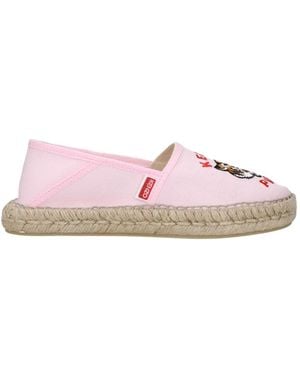 KENZO Rosa Stoff Espadrille Freizeitschuh - Pink