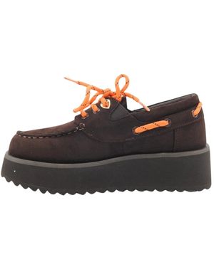Love Moschino Boat Shoes - Black