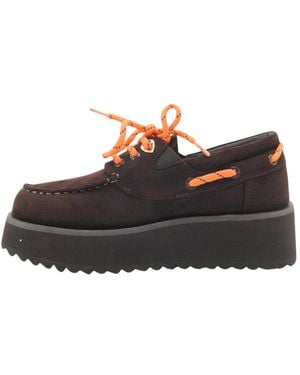 Love Moschino Schoenen ,Bruin ,Sailor Schoenen - Zwart