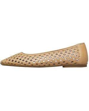 Voile Blanche Ballerina Shoes - Natural