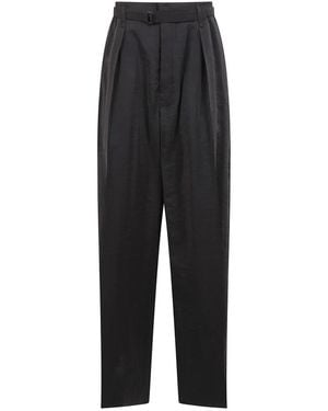 Lemaire Wide Trousers - Noir