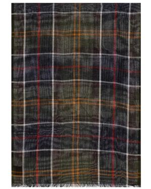 Barbour Welton Tartan Scarf - Zwart