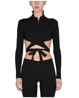 Philosophy Di Lorenzo Serafini Long Sleeve Tops - Black