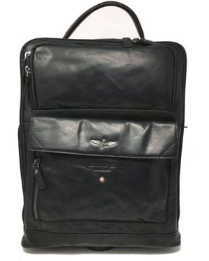 Aeronautica Militare Vintage rucksack am-305 - Schwarz