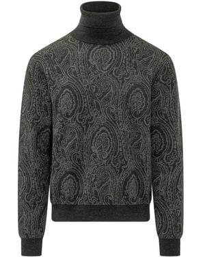 Etro Turtlenecks - Gris