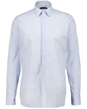 Tom Ford Formal Shirts - Blu