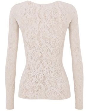 Wolford Long Sleeve T-Shirts - Pink