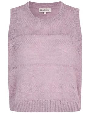 Lolly's Laundry Round-Neck Knitwear - Viola