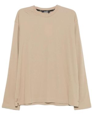 Jacquemus Long Sleeve T-Shirts - Natural