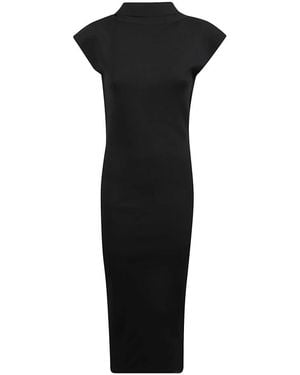 Alberta Ferretti Midi Dresses - Black