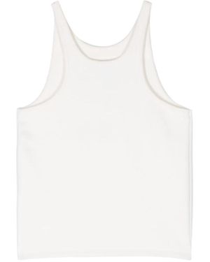 Max Mara Sleeveless Tops - White