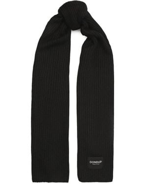 Dondup Winter Scarves - Black