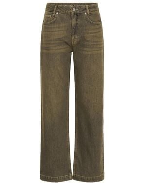 My Essential Wardrobe Wide Jeans - Verde