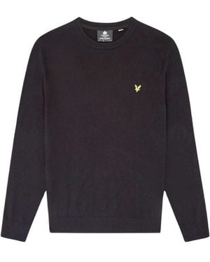 Lyle & Scott Round-Neck Knitwear - Azul