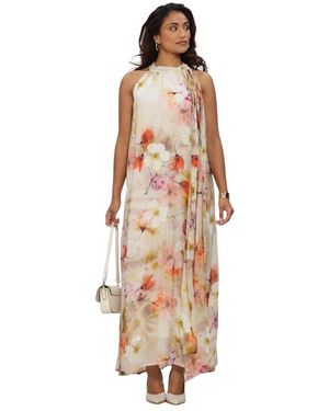 Ana Alcazar Maxi Jurk - Naturel